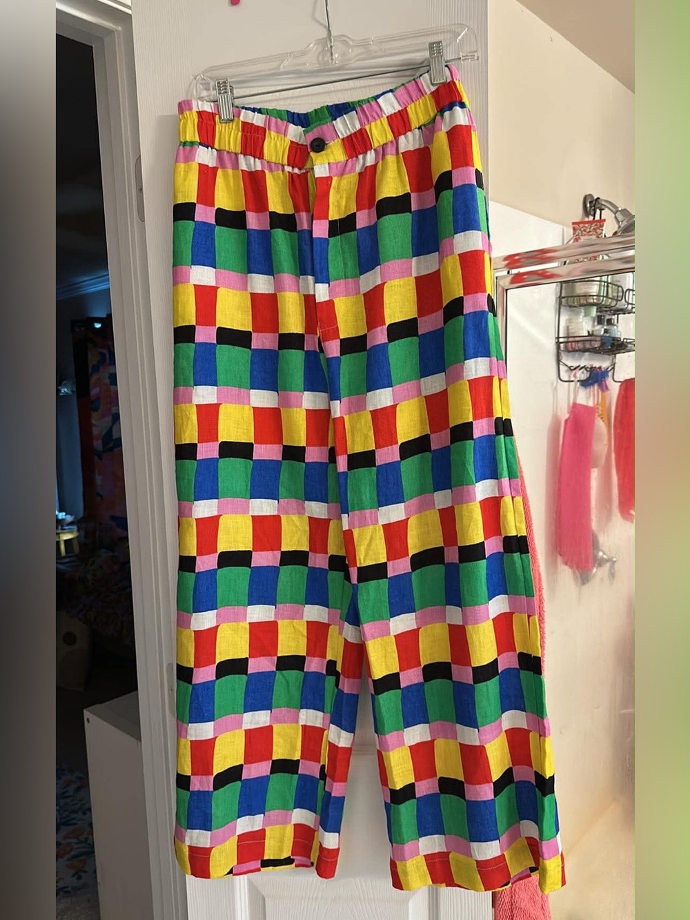 Nooworks New With Tags Candyweave Linen Catalina Pants XL NWT